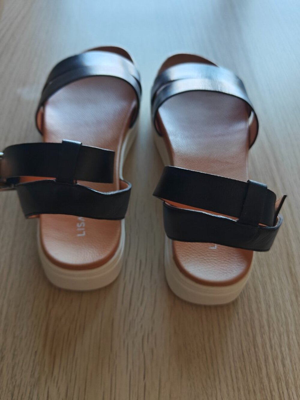 LISA VICKY SPIRIT PLATFORM ANKLE STRAP SANDAL (7M) - Picture 7 of 9